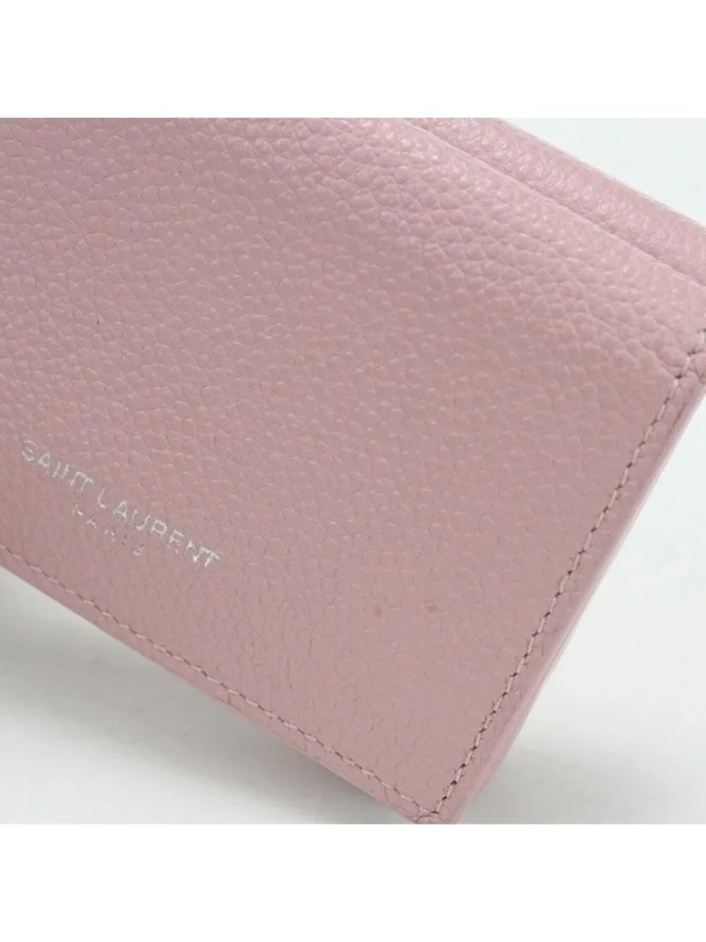 Saint Laurent Trifold Wallet Leather - Picture 8 of 10